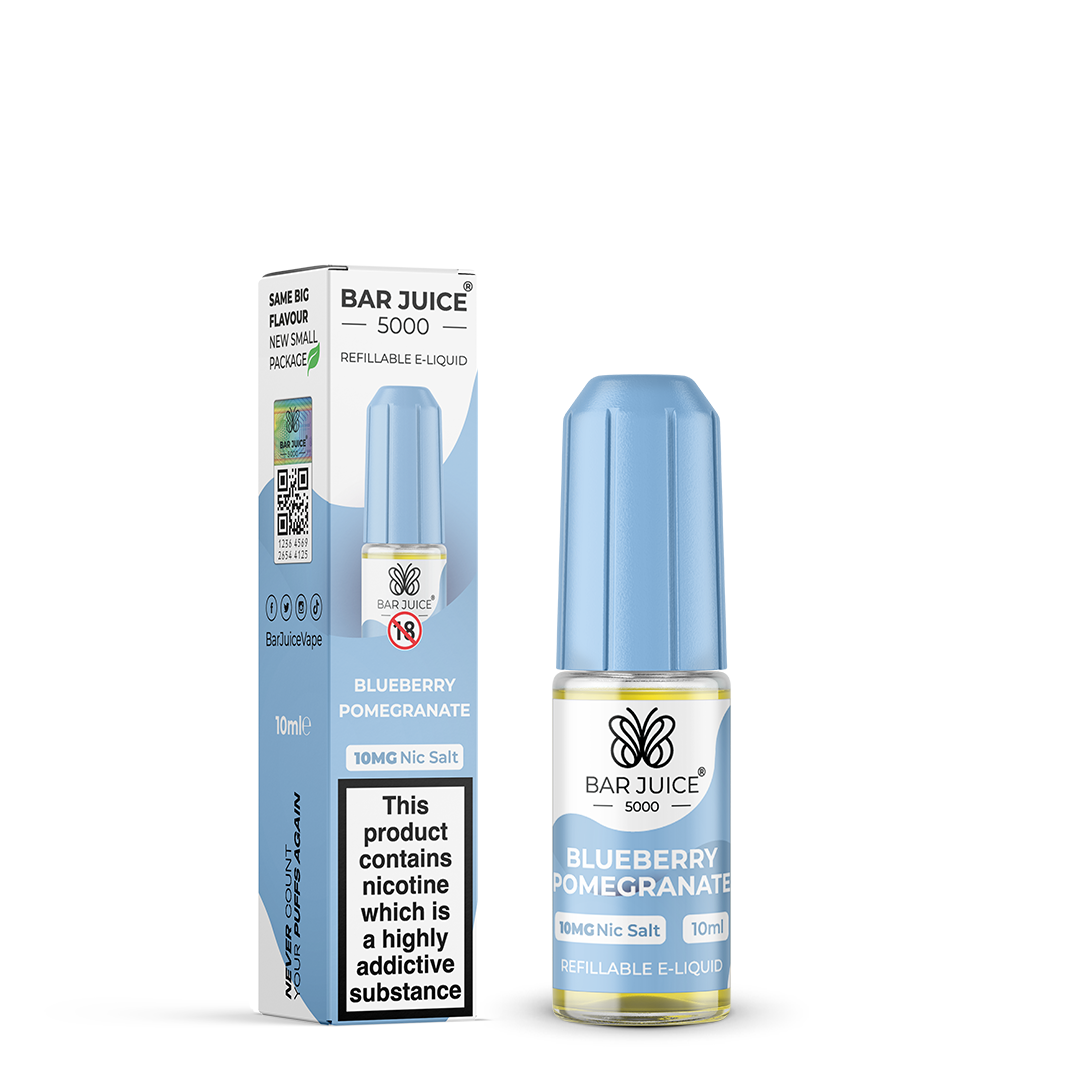 Bar Juice 5000 Blueberry Pomegranate Nic Salt E-Liquid – 10ml